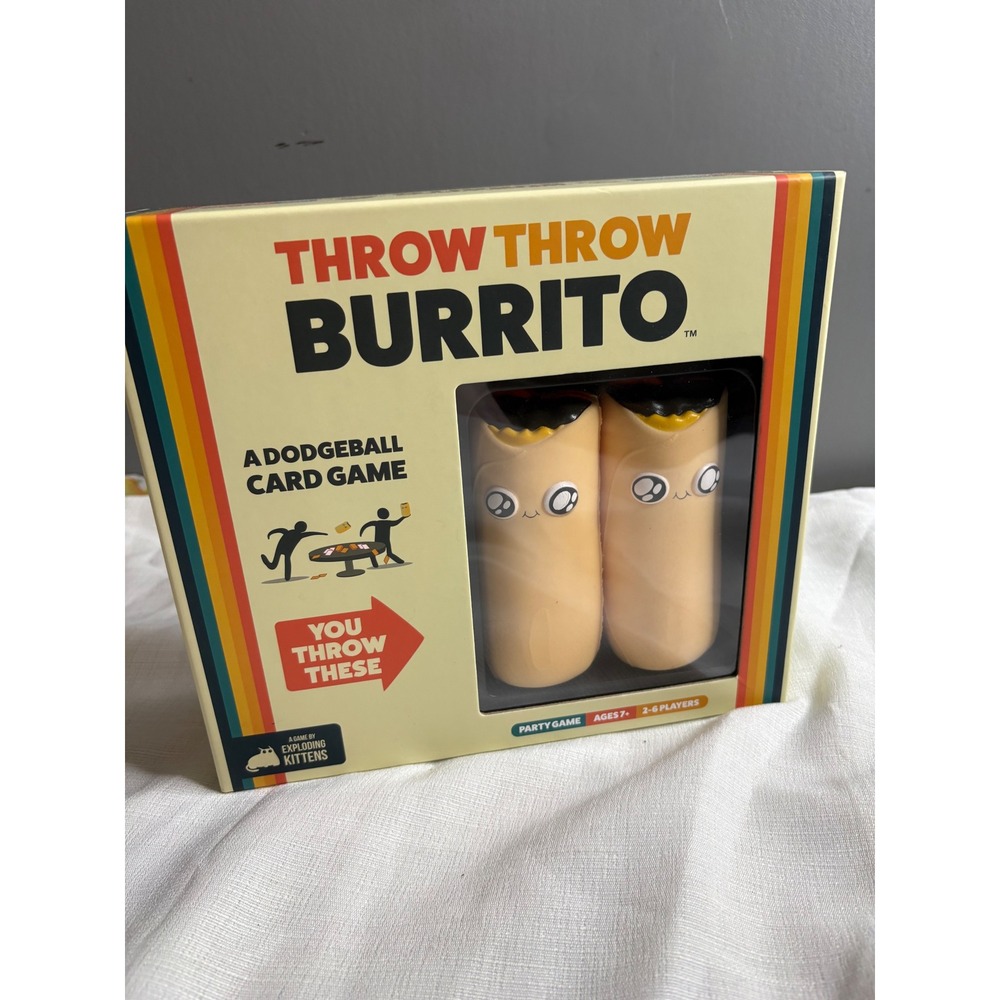 Exploding Kittens Throw Throw Burrito A Dodgeball Card Game Original Edition